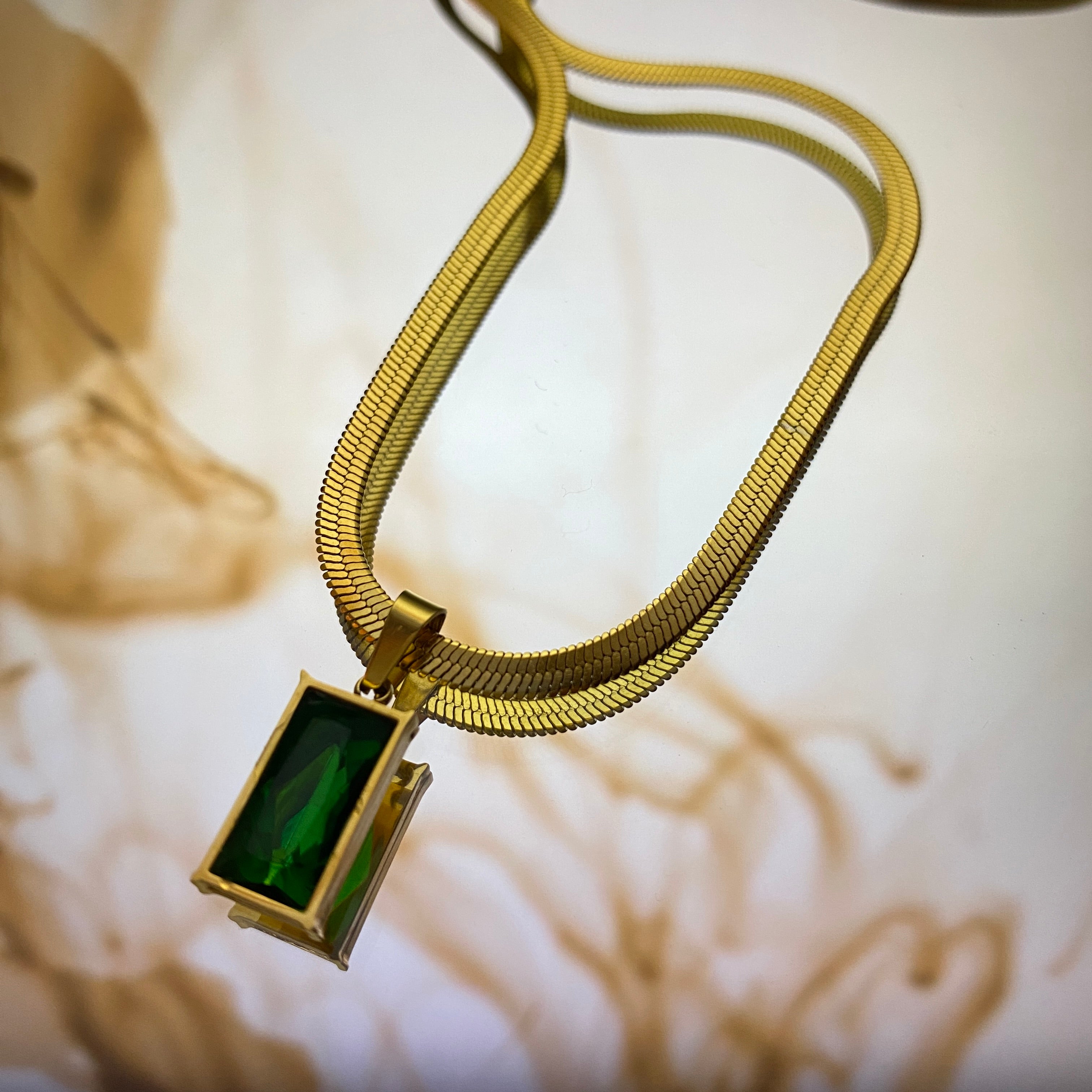 Rich Girl Chain - Green