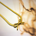 Snake Bow Necklace