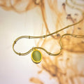 Green Olive Drip Chain