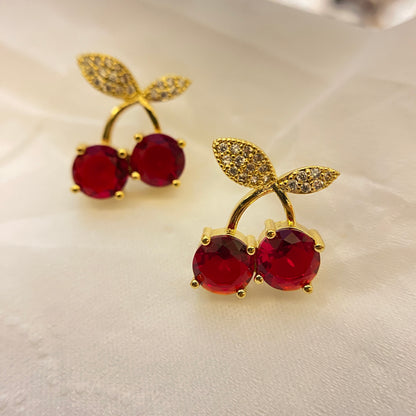 Berry Bling Earring