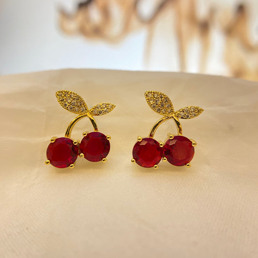 Berry Bling Earring