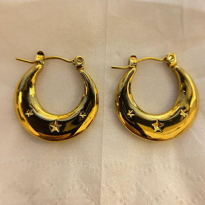 Galaxy Loop Earring