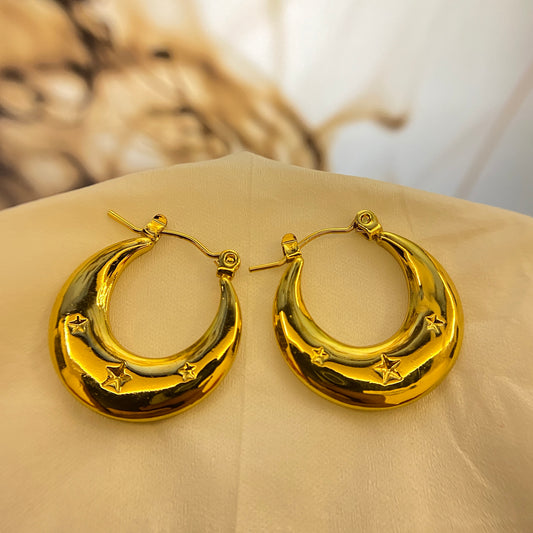 Galaxy Loop Earring