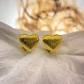 Heart Clip Earrings
