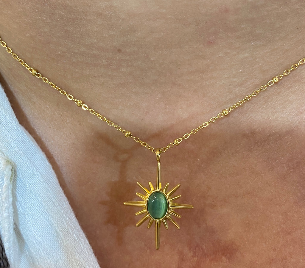 Green Sun Glow Chain
