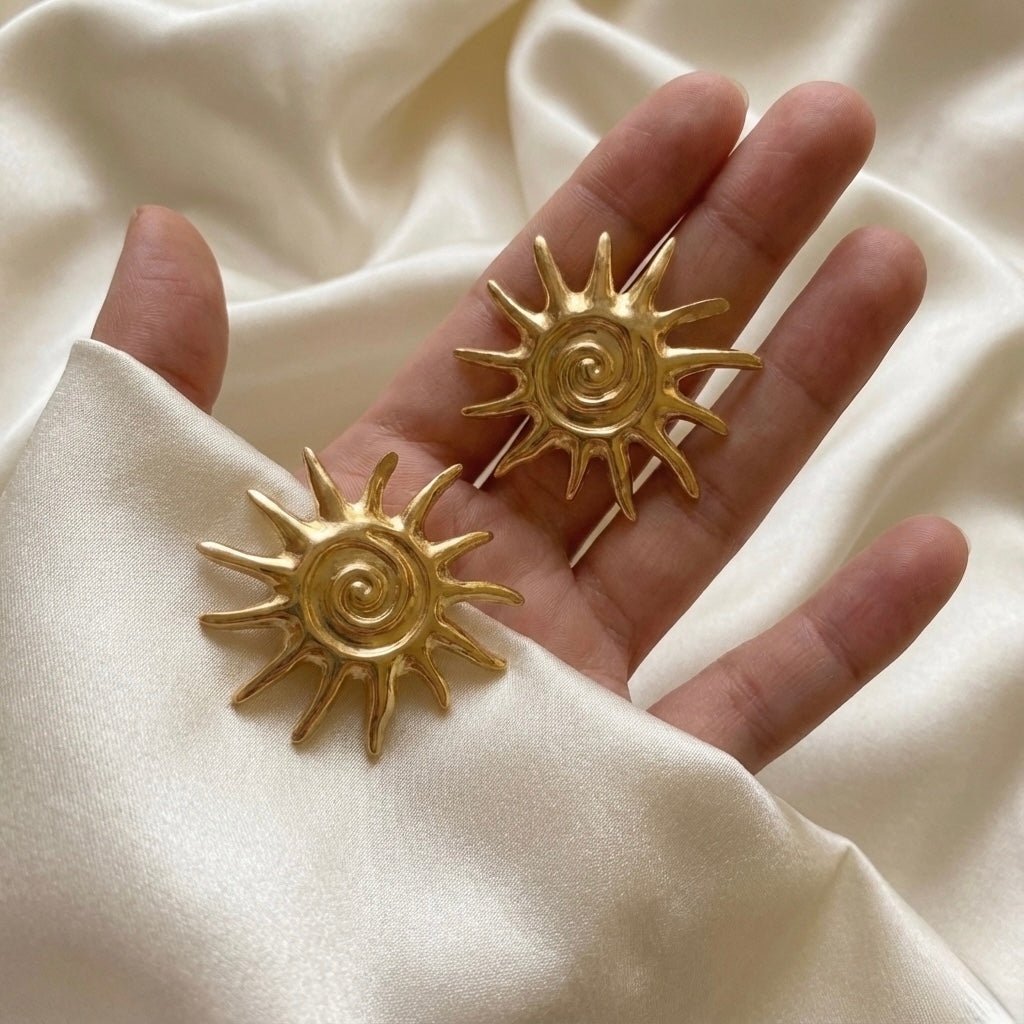 Sunburst Earrings
